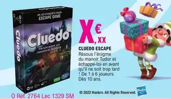E.Leclerc Cluedo escape offre