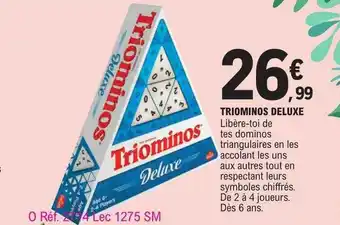 E.Leclerc Triominos deluxe offre