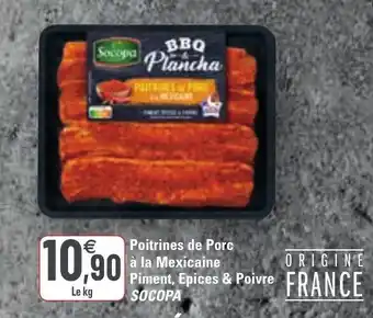 G20 Poitrines de porc à la mexicaine offre