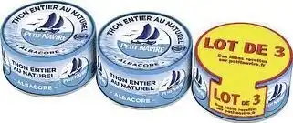Thon Entier au Naturel Albacore