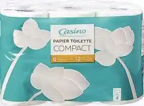 Casino Supermarchés Papier Toilette compact offre
