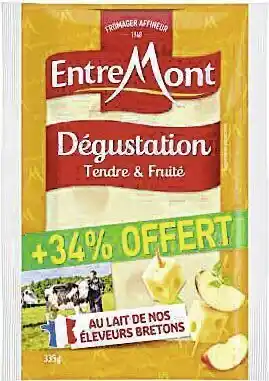 Casino Supermarchés Dégustation Tendre & Fruité 27% M.G. ENTREMONT offre