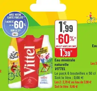 G20 Eau minérale naturelle offre