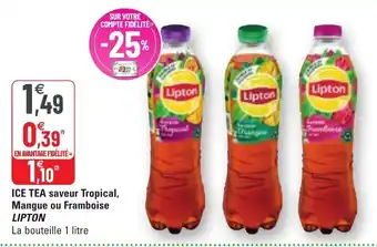 G20 Ice Tea saveur Tropical offre