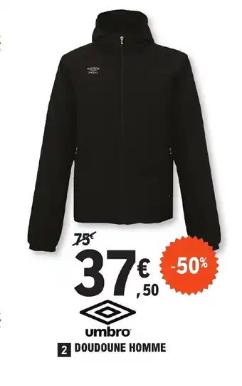 E.Leclerc Sport Doudoune Homme offre