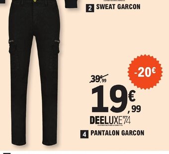 E.Leclerc Sport Pantalon Garcon offre