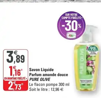 Savon Liquide Parfum amande douce