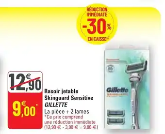 G20 Rasoir jetable Skinguard Sensitive offre
