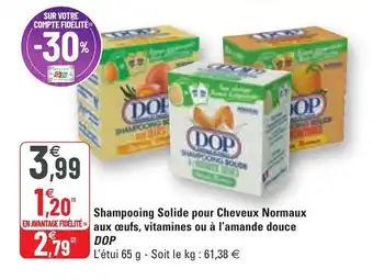 Shampooing Solide pour Cheveux Normaux