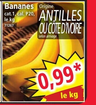 Norma Bananes offre