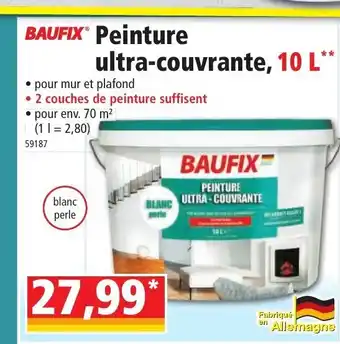Norma Peinture Ultra-Couvrante 10L offre
