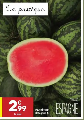 ALDI Pastèque offre