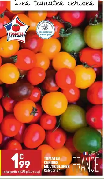 ALDI Tomates cerises multicolores offre