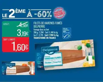 Match Filets de harengs fumés delpierre offre