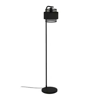 Leroy Merlin Lampadaire e27 droit métal noir ottomane, inspire h.160.5 cm offre