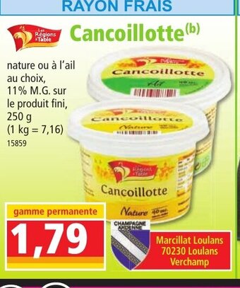 Norma Cancoillotte offre