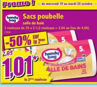 Norma Sacs Poubelle offre