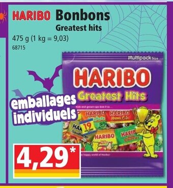 Norma Haribo Bonbons offre