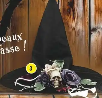 Centrakor Le chapeau avec fleurs offre