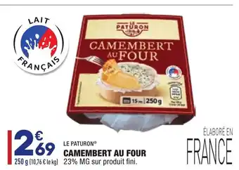 ALDI Camembert Au Four offre