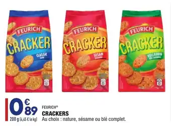 ALDI Crackers offre