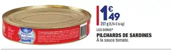 ALDI Pilchards De Sardines offre