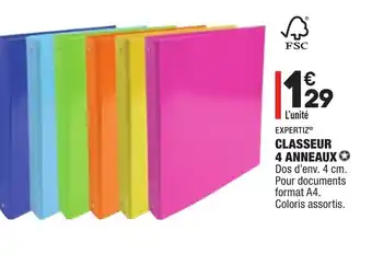 Classeur 4 Anneaux