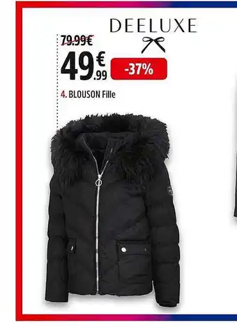 Blouson fille deeluxe