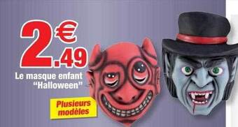 Bazarland Le masque enfant offre
