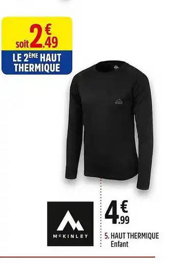 Intersport Haut thermique enfant mc kinley offre