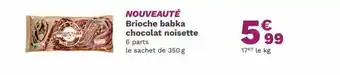 Picard Brioche babka chocolat noisette offre