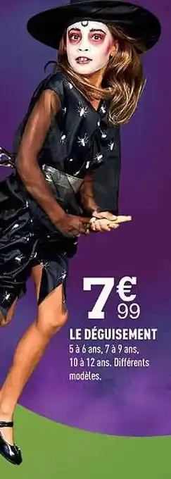 Centrakor Le déguisement offre