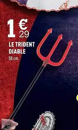 Centrakor Le trident diable offre