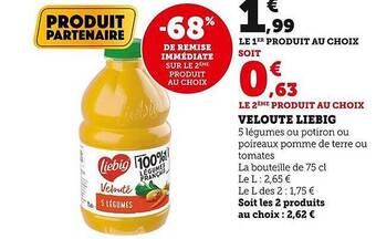 U Express Velouté liebig offre