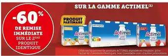 U Express La gamme actimel offre