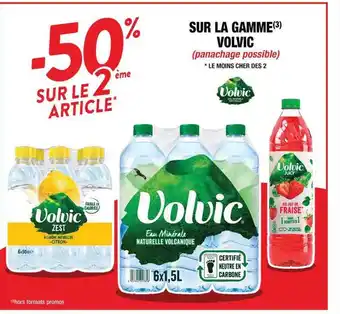 Cora x Carrefour La gamme volvic offre