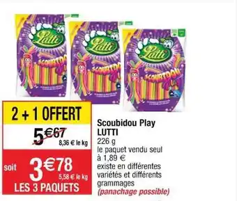 Cora x Carrefour Scoubidou play lutti offre