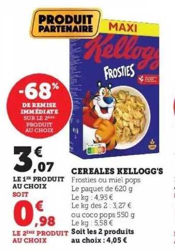 Céréales kellogg's
