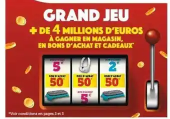 Hyper U Grand jeu offre