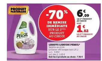 Lessive liquide persil