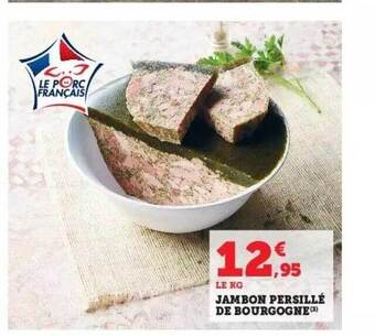 Hyper U Jambon persillé de bourgogne offre