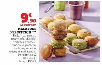 Hyper U Macarons d'exception offre