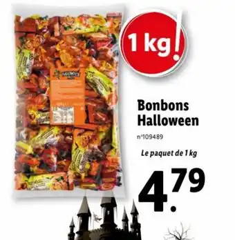 Lidl Bonbons Halloween offre