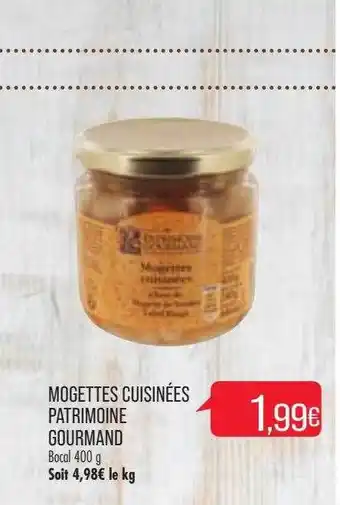 Match Mogettes cuisinées patrimoine gourmand offre