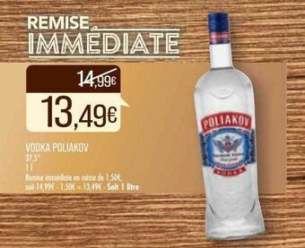 Match Vodka poliakov offre
