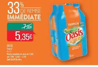 Match Oasis offre