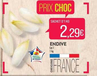 Match Endive offre