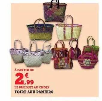 Hyper U Foire aux paniers offre