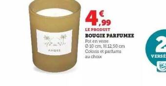 Hyper U Bougie parfumée offre