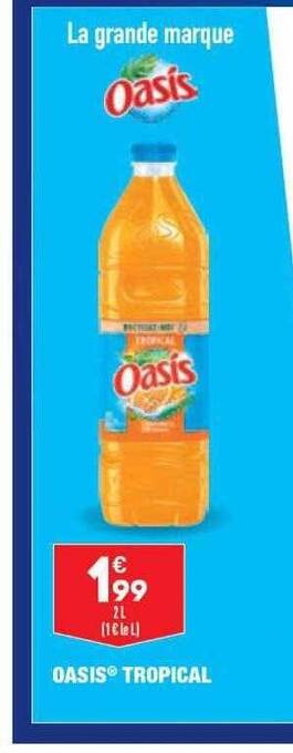 ALDI Oasis tropical offre